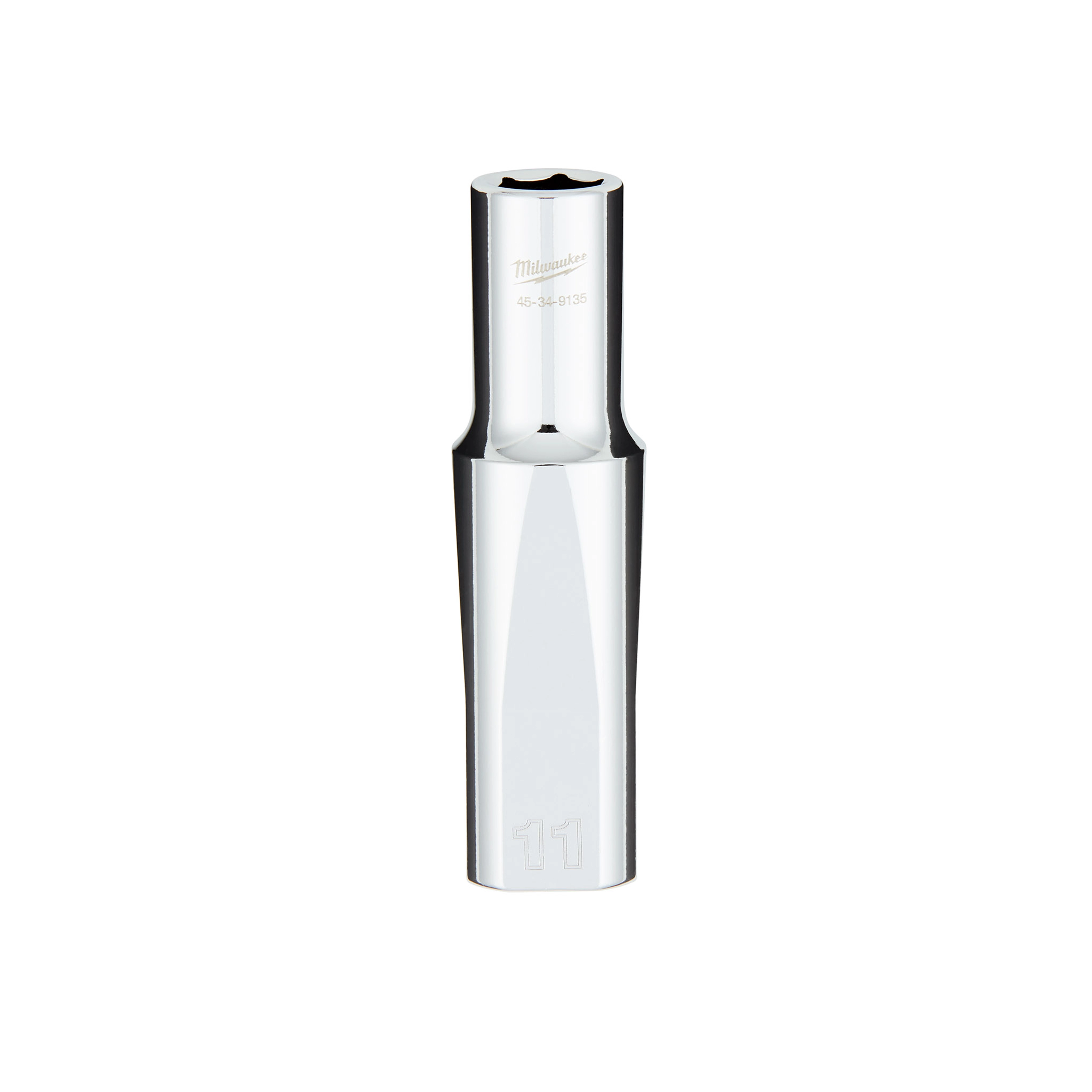 1/2" Drive 11MM Metric 6-Point Deep Socket with FOUR FLAT™ Sides