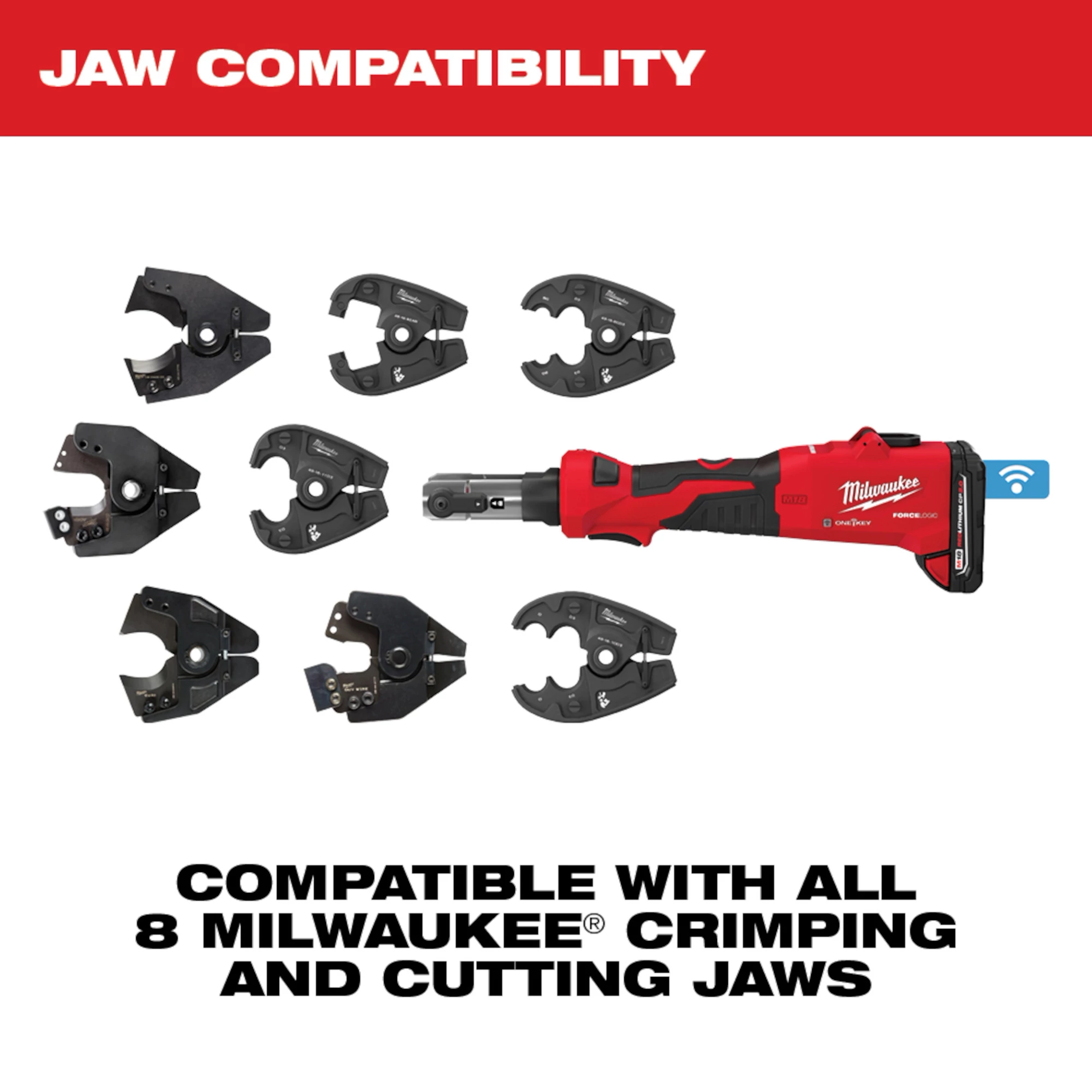 M18™ FORCE LOGIC™ 6T Linear Utility Crimper