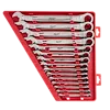 48-22-9416 - 15 pc. SAE Ratcheting Combination Wrench Set
