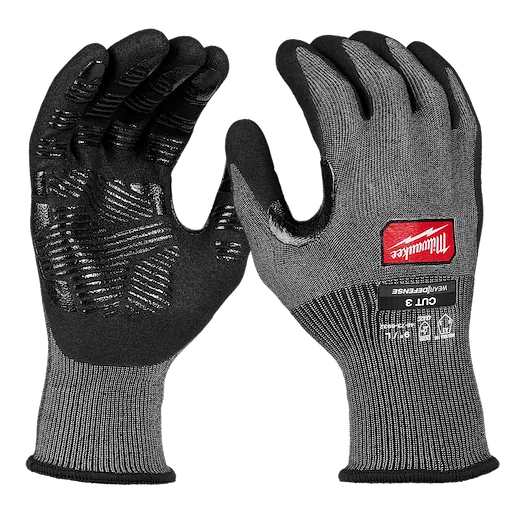 Cut Level 3 High Dexterity Nitrile Dipped Gloves with WEARDEFENSE Protection.
