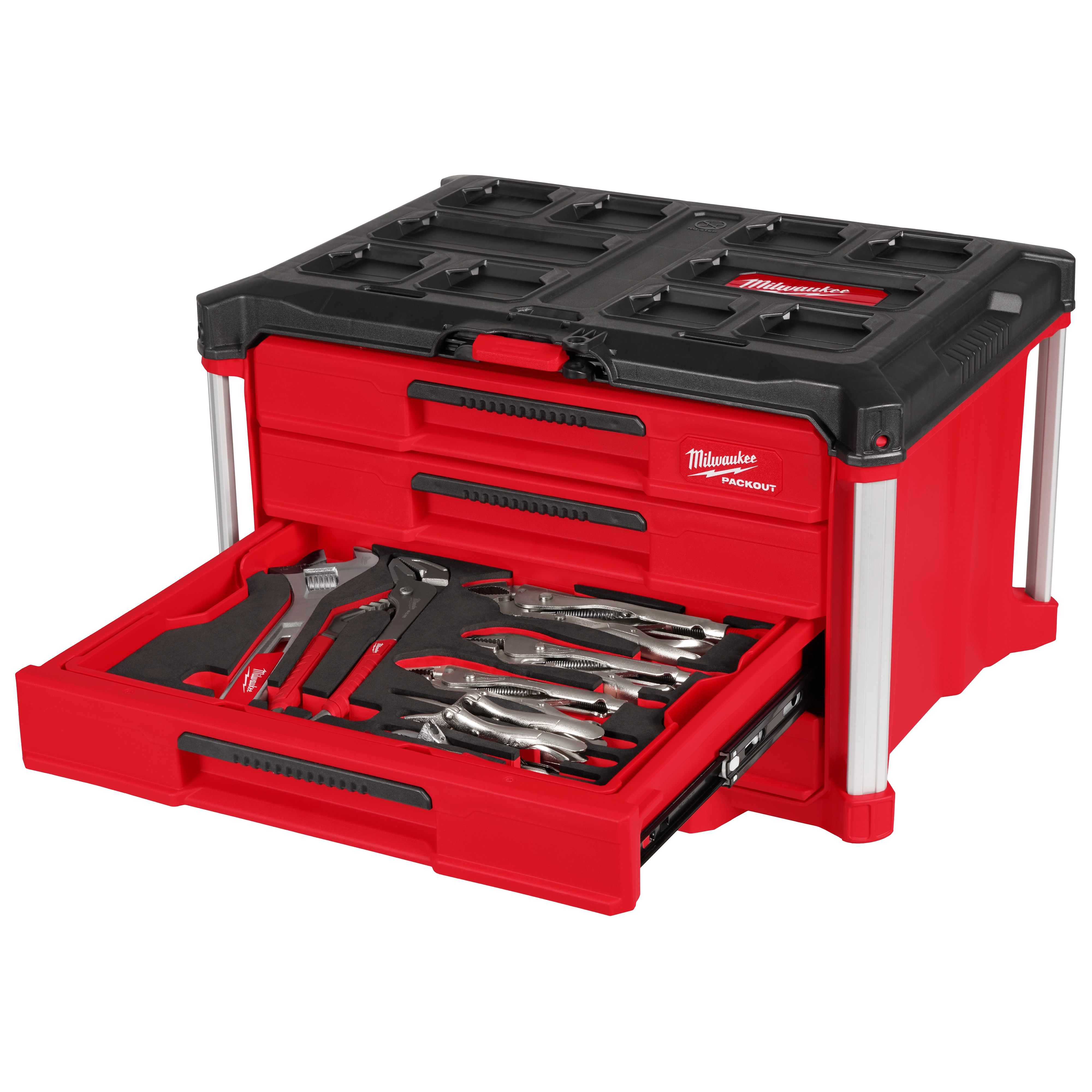 64pc. Hand Tool Set with PACKOUT™ 4 Drawer Tool Box| Milwaukee Tool