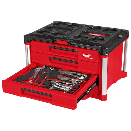 64pc. Hand Tool Set with PACKOUT™ 4 Drawer Tool Box