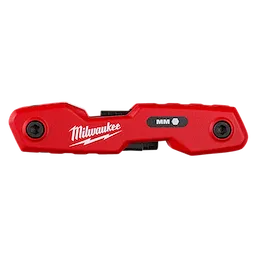 8-Key Folding Hex Key Set - Metric