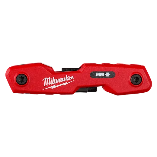 8-Key Folding Hex Key Set - Metric