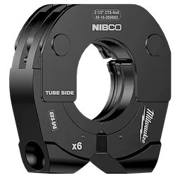 NIBCO 2-1/2" Press Ring designed for use with the M18 FORCE LOGIC Long Throw Press Tool; black with visible model details.