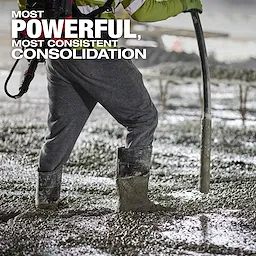 MX FUEL™ Backpack High Cycle Concrete Vibrator w/ 7' Whip / 1.75" Head