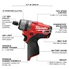 M12 FUEL™ 1/4" Hex 2-Speed Screwdriver, view 14