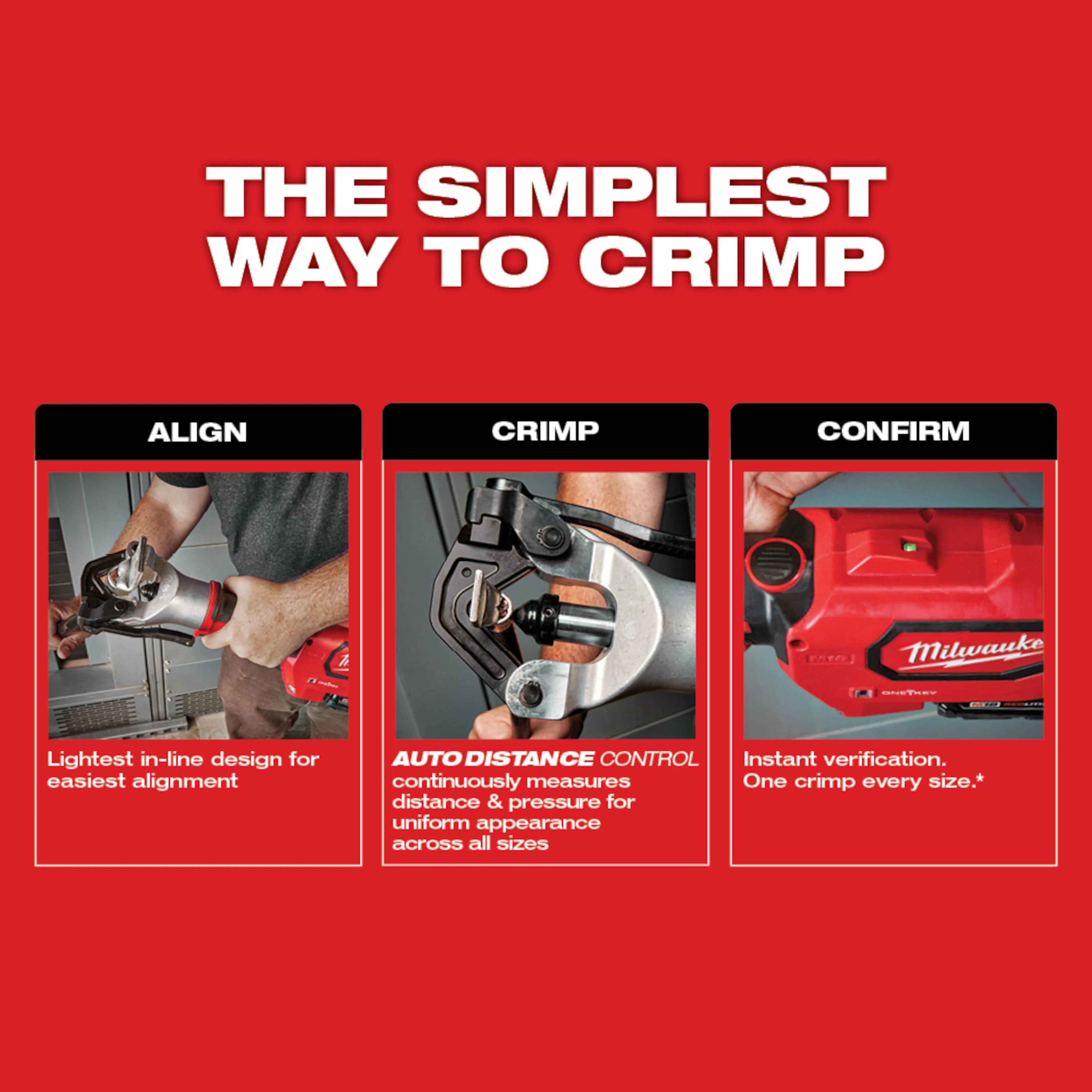 M18™ FORCE LOGIC™ 750 MCM Dieless Crimper