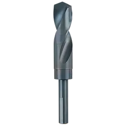 31/32" S&D Black Oxide Drill Bit with a dark finish, designed for drilling in metal surfaces.