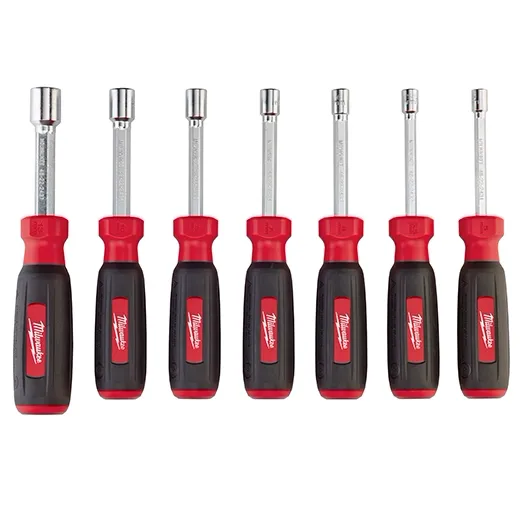 7 PC Hollow Shaft Metric Nut Driver Set
