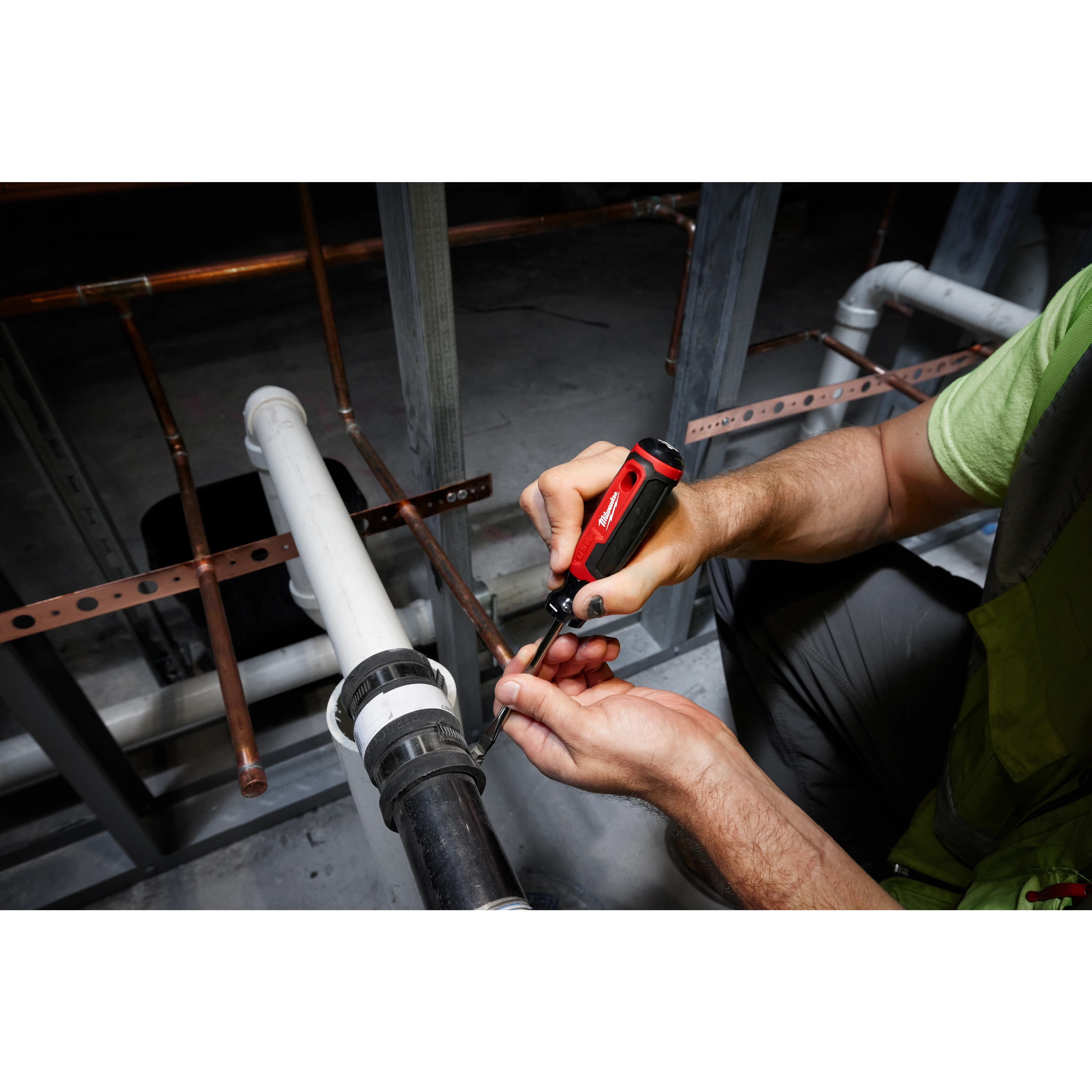 1/4" Slotted 4" Cushion Grip Screwdriver (USA)