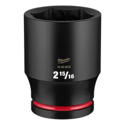 SHOCKWAVE Impact Duty 1" Drive 2-15/16" Deep 6 Point Socket standing upright on a plain background.
