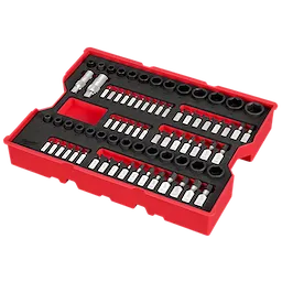 NEW 77 pc. 1/4” & 3/8” Drive Metric, SAE, & Torx® Socket Set with Tray for PACKOUT™ Drawers