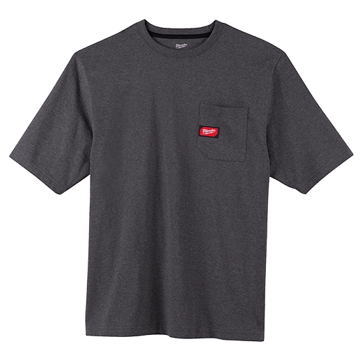 601G, 601GS, 601GM, 601GL, 601GXL, 601GXXL, 601G3XL - Short Sleeve Heavy Duty Pocket T-Shirt