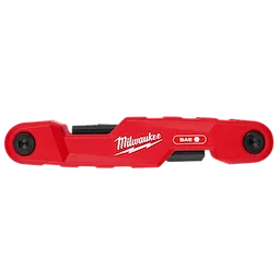 11-Key Electrician's Folding Hex Key Set - SAE