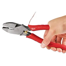 48-22-6100 - 9" High Leverage Lineman's Pliers With Crimper