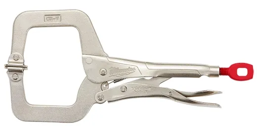 11" TORQUE LOCK™ Locking C-Clamp Swivel Jaws