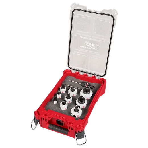 12PC QUIK LOK™ HOLE DOZER™ Bi-Metal Kit with PACKOUT™ Compact Organizer