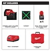 M12™ Green Cross Line & Plumb Points Laser Kit, view 16