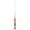 1/8" x 2" x 3-1/2" SHOCKWAVE Impact Duty Carbide Multi-Material Drill Bit with silver shank and red labeling, showing bit size.