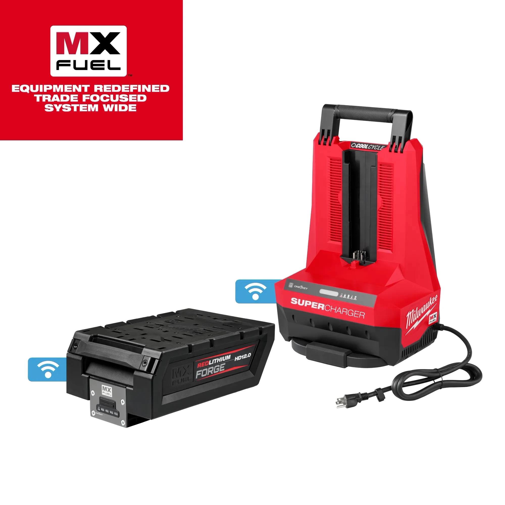 MX FUEL™ REDLITHIUM™ FORGE™ HD12.0 Battery Pack/Super Charger Expansion Kit - 2
