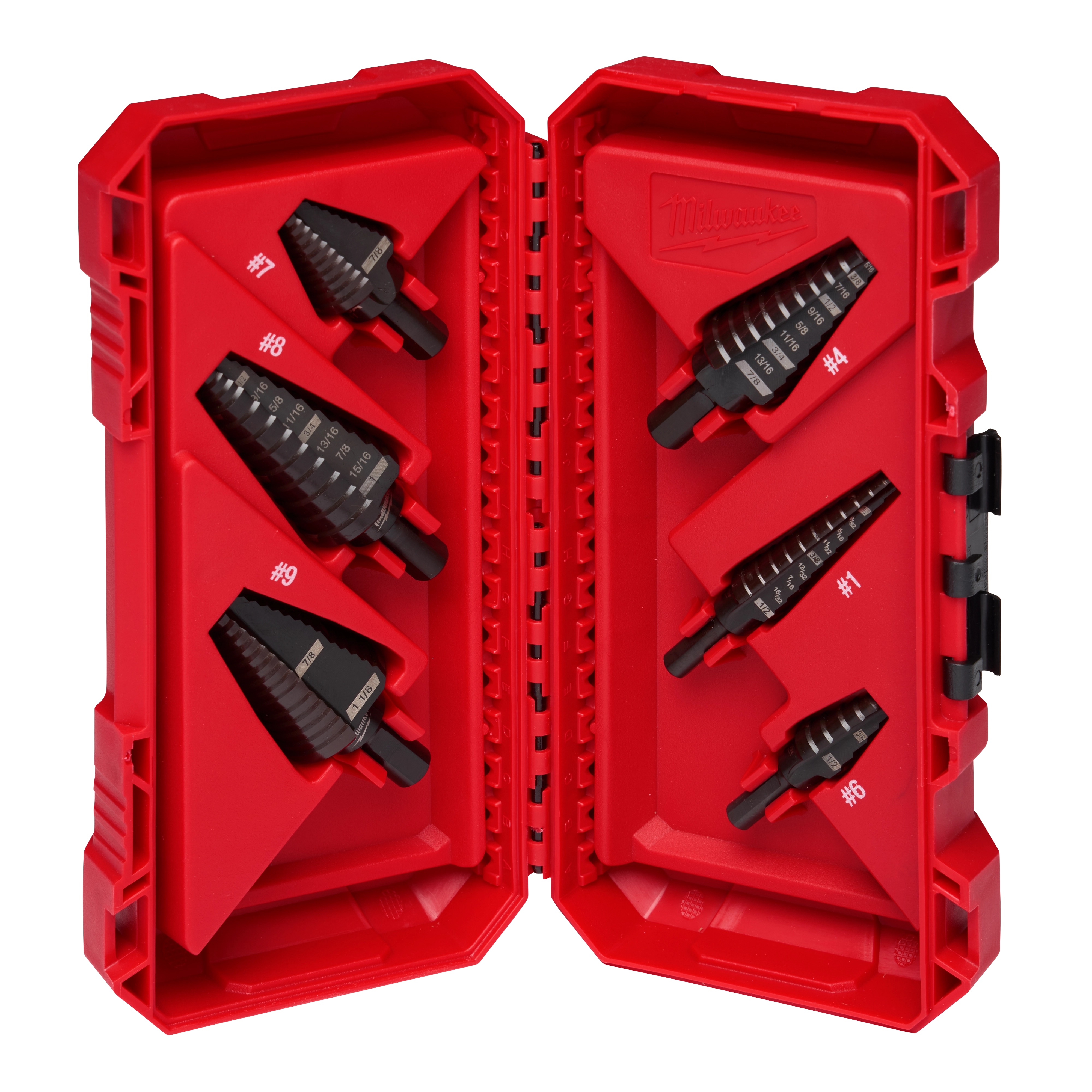 マイクロニードル 4 6PC Step Drill Bit Set | Milwaukee Tool
