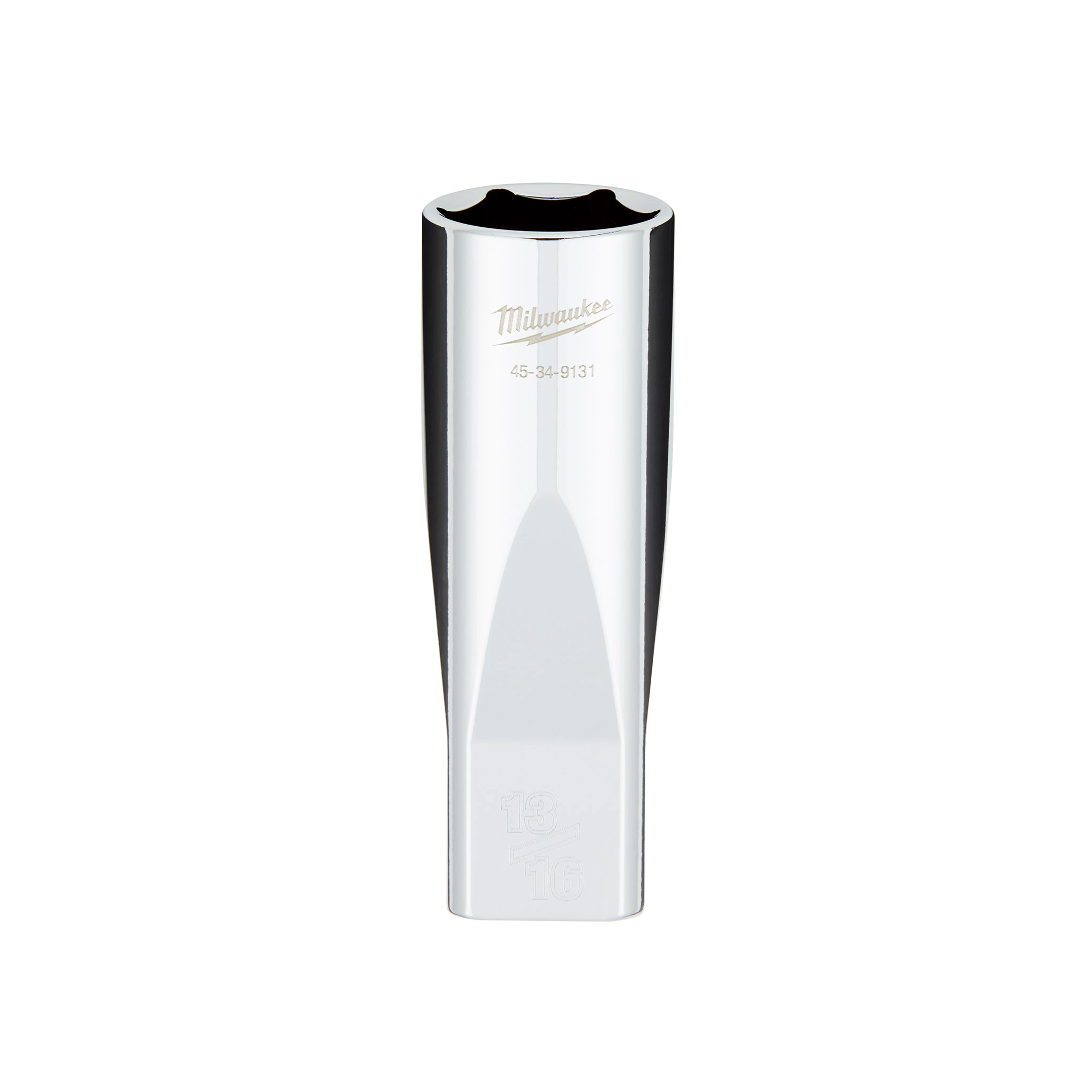 1/2" Drive 13/16" SAE 6-Point Deep Socket with FOUR FLAT™ Sides