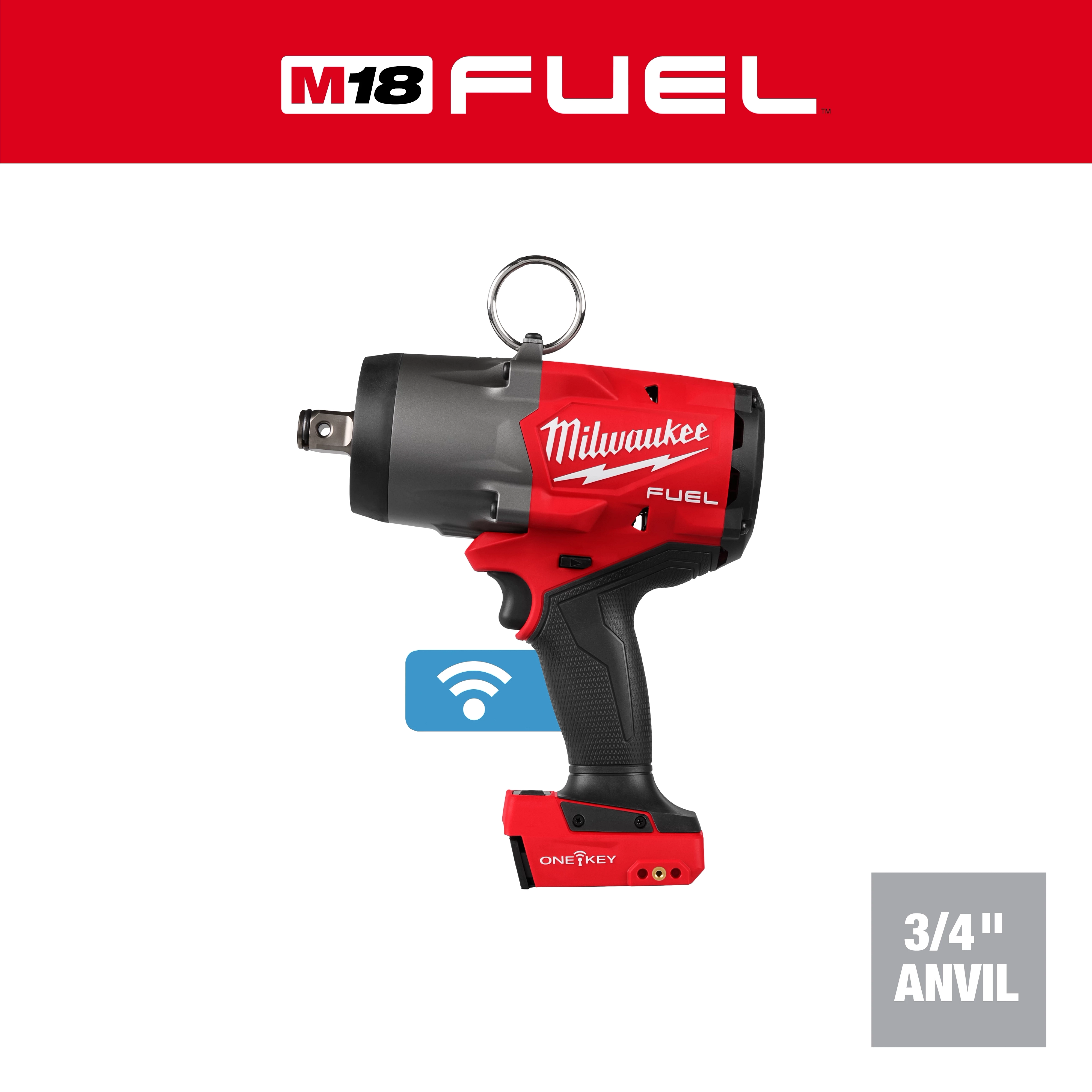 M18 FUEL™ 3/4" High Torque Impact Wrench w/ ONE-KEY™