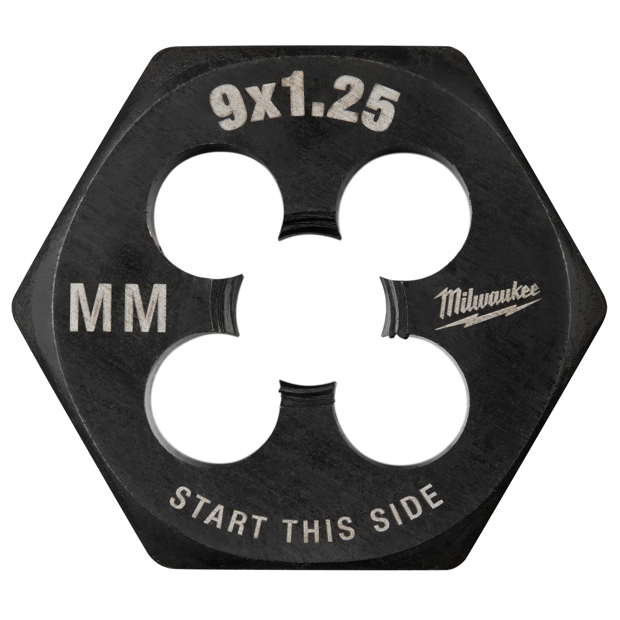 M9-1.25 mm 1-Inch Hex Threading Die | Milwaukee Tool