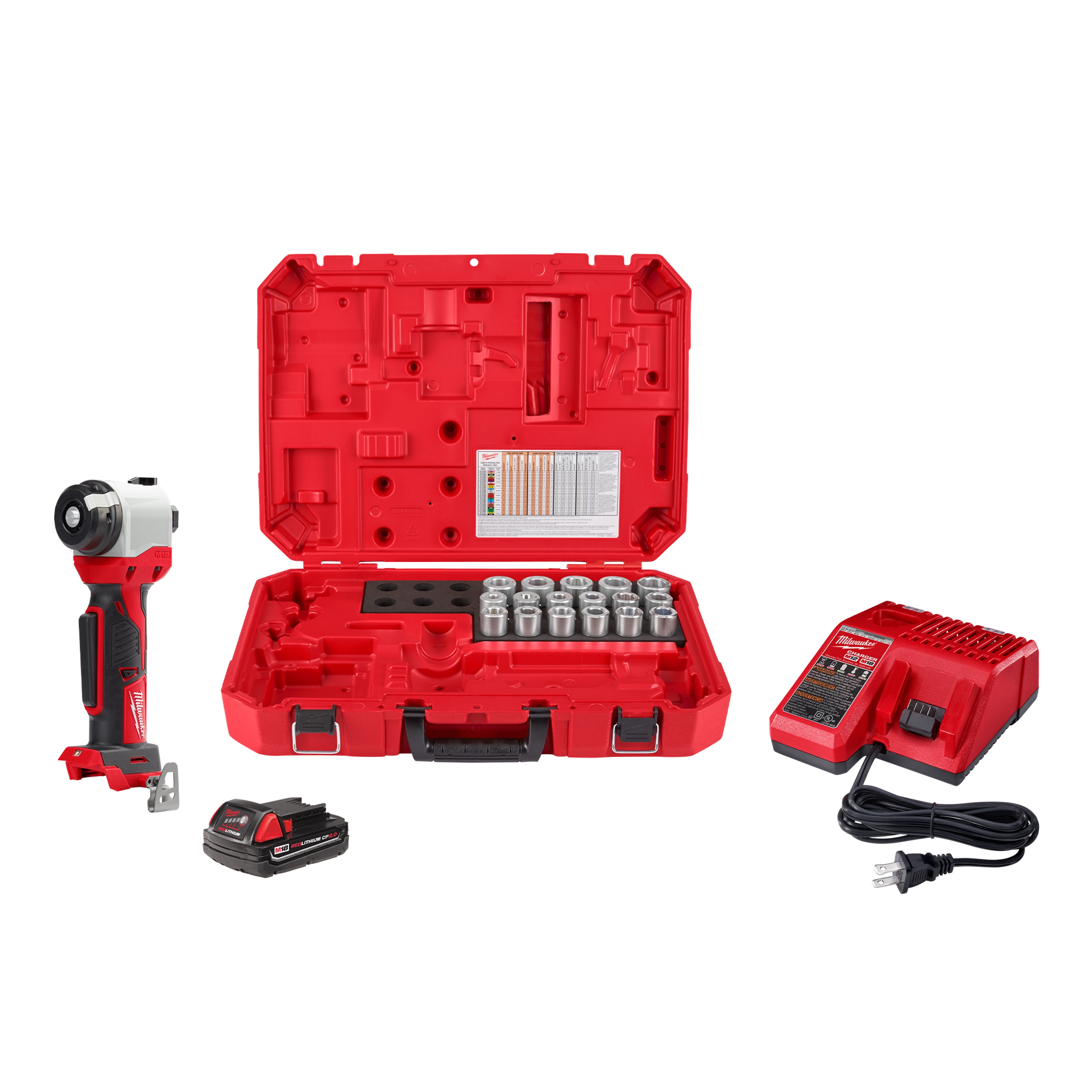 M18™ Cable Stripper Kit w/ 17 Cu THHN / XHHW Bushings