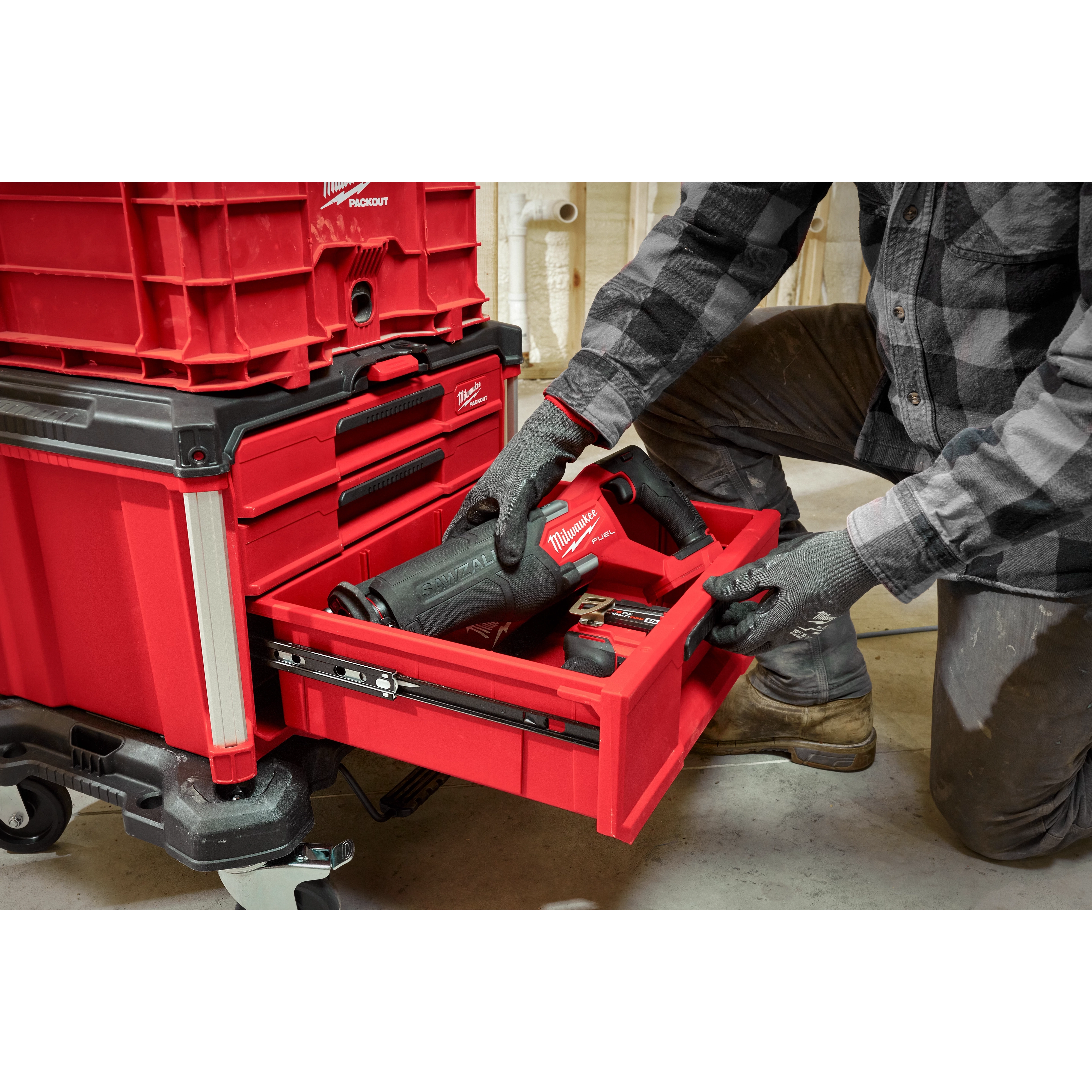 PACKOUT™ MULTI-DEPTH 3-DRAWER TOOL BOX
