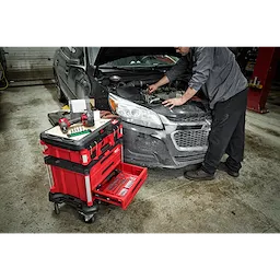 3-Drawer Tool Box and 6pc 1/4” Drive Torx Bit Socket Set with FOUR FLAT™ Sides