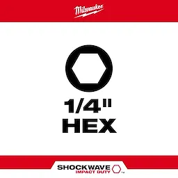 1/4" HEX SHOCWAVE Bit Type Asset