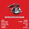 M18 FUEL™ Metal Cutting Circular Saw, view 21