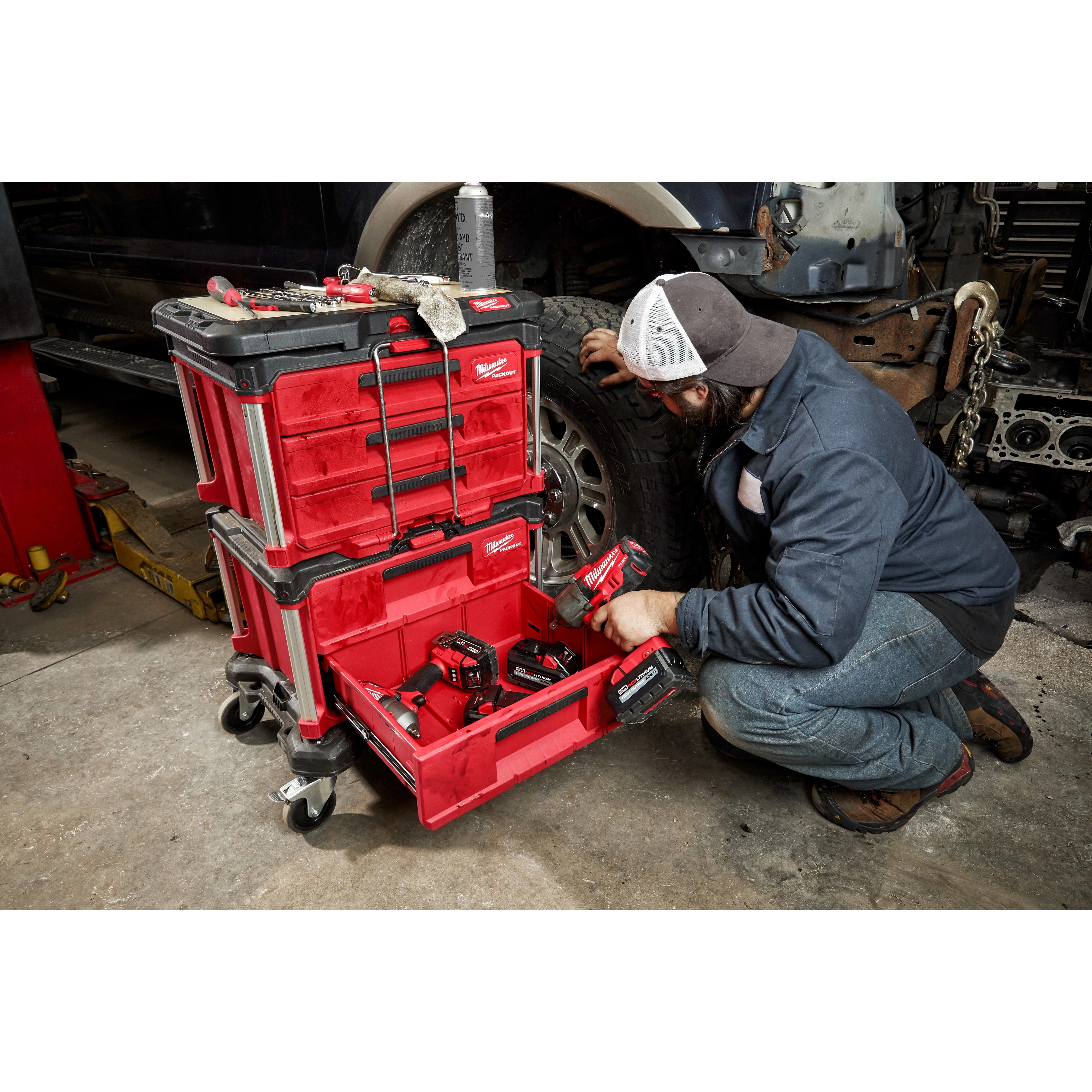 PACKOUT™  2 Drawer Tool Box , PACKOUT™   3 Drawer Tool Box