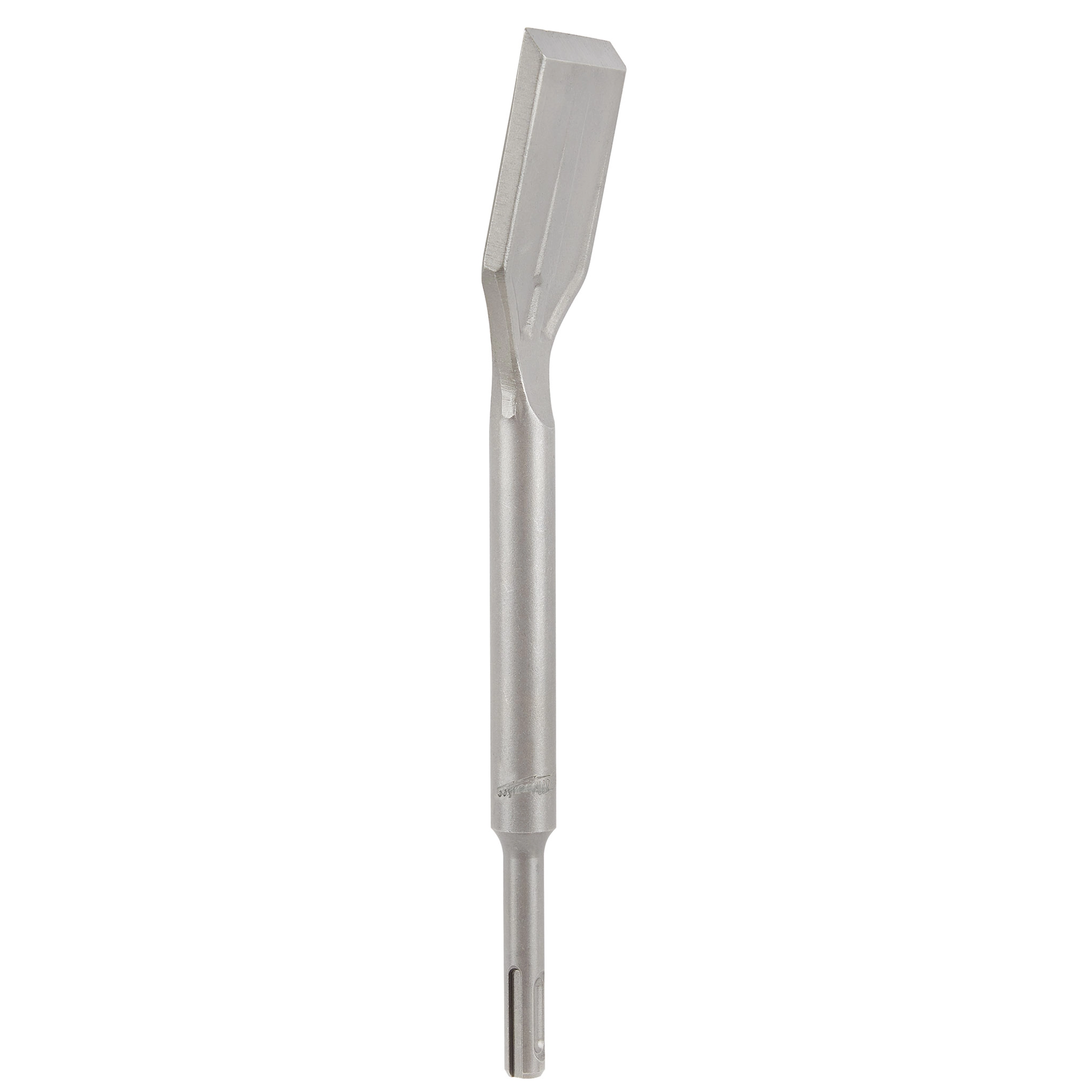 SDS 1-7/8" Tile Chisel with a flat, wide blade and cylindrical shank, designed for efficient tile removal and demolition tasks.