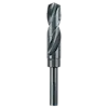 27/32" S&D Black Oxide Drill Bit, featuring a black finish and spiral design, used for drilling in various materials.