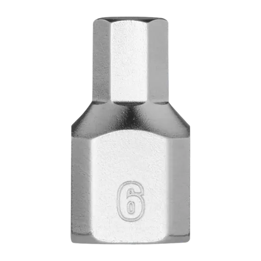 1/4" Drive Metric Low-Profile Hex Bit Sockets with FOUR FLAT™ sides