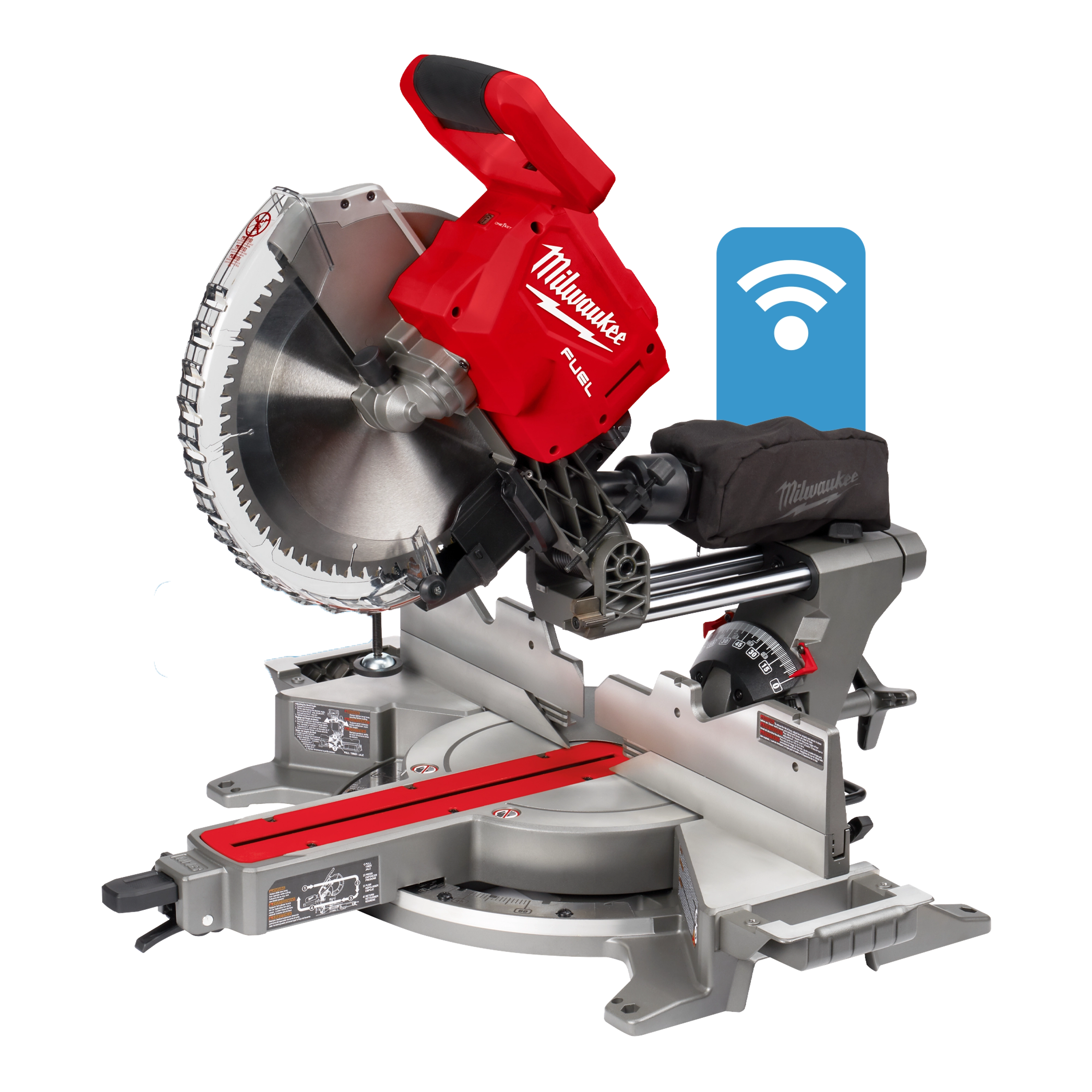 M18 FUEL™ 12” Dual Bevel Sliding Compound Miter Saw w/ ONE KEY™
