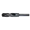 7/8" S&D BLACK OXIDE DRILL BIT shown, featuring a spiral flute design and a black oxide finish.
