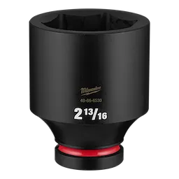 SHOCKWAVE Impact Duty 1" Drive 2-13/16" Deep 6 Point Socket standing upright on a plain background.