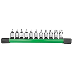 11pc 1/4" Drive Low-Profile TORX® Bit Socket Set