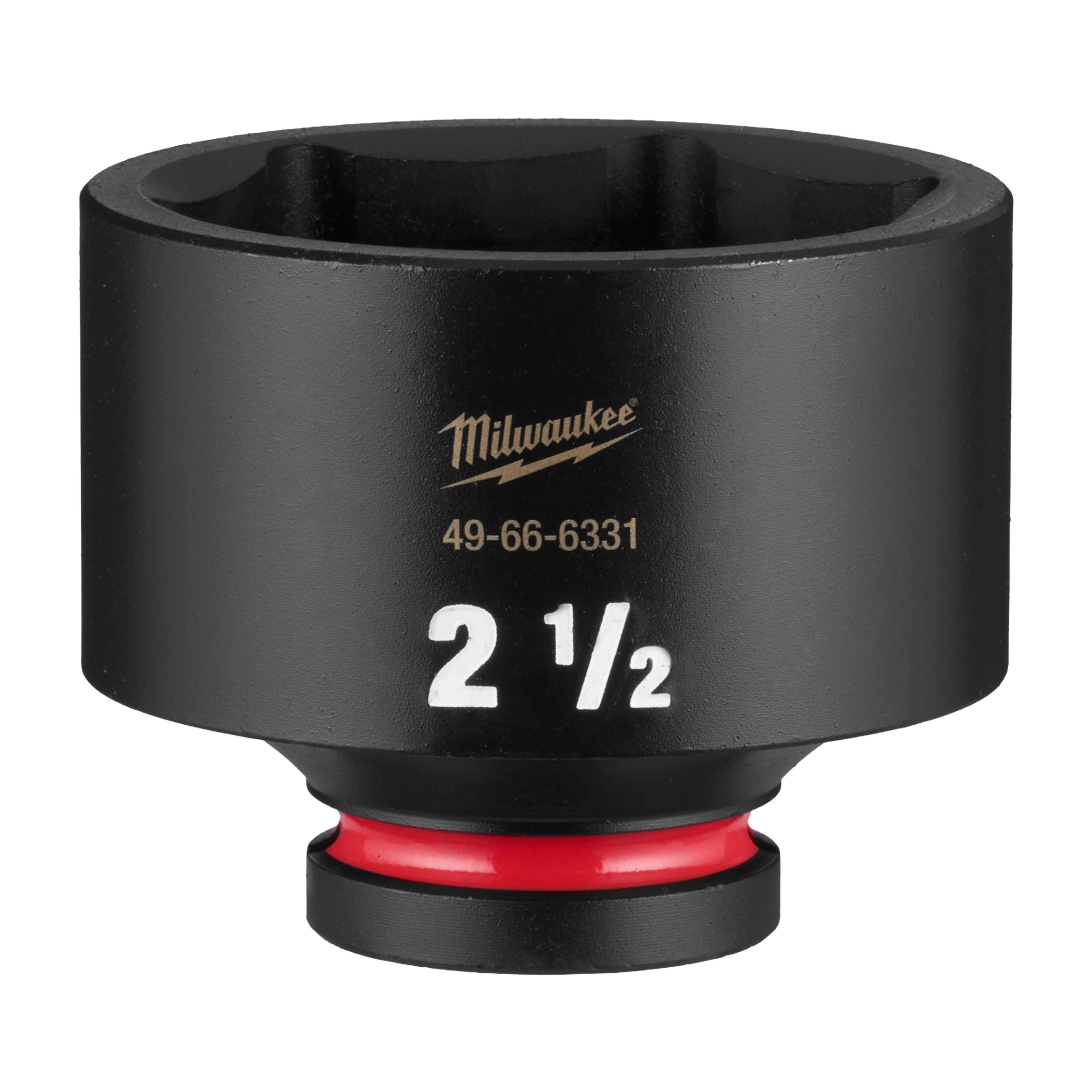 SHOCKWAVE Impact Duty 3/4" Drive 2-1/2" Standard 6 Point Socket standing upright on a plain background.