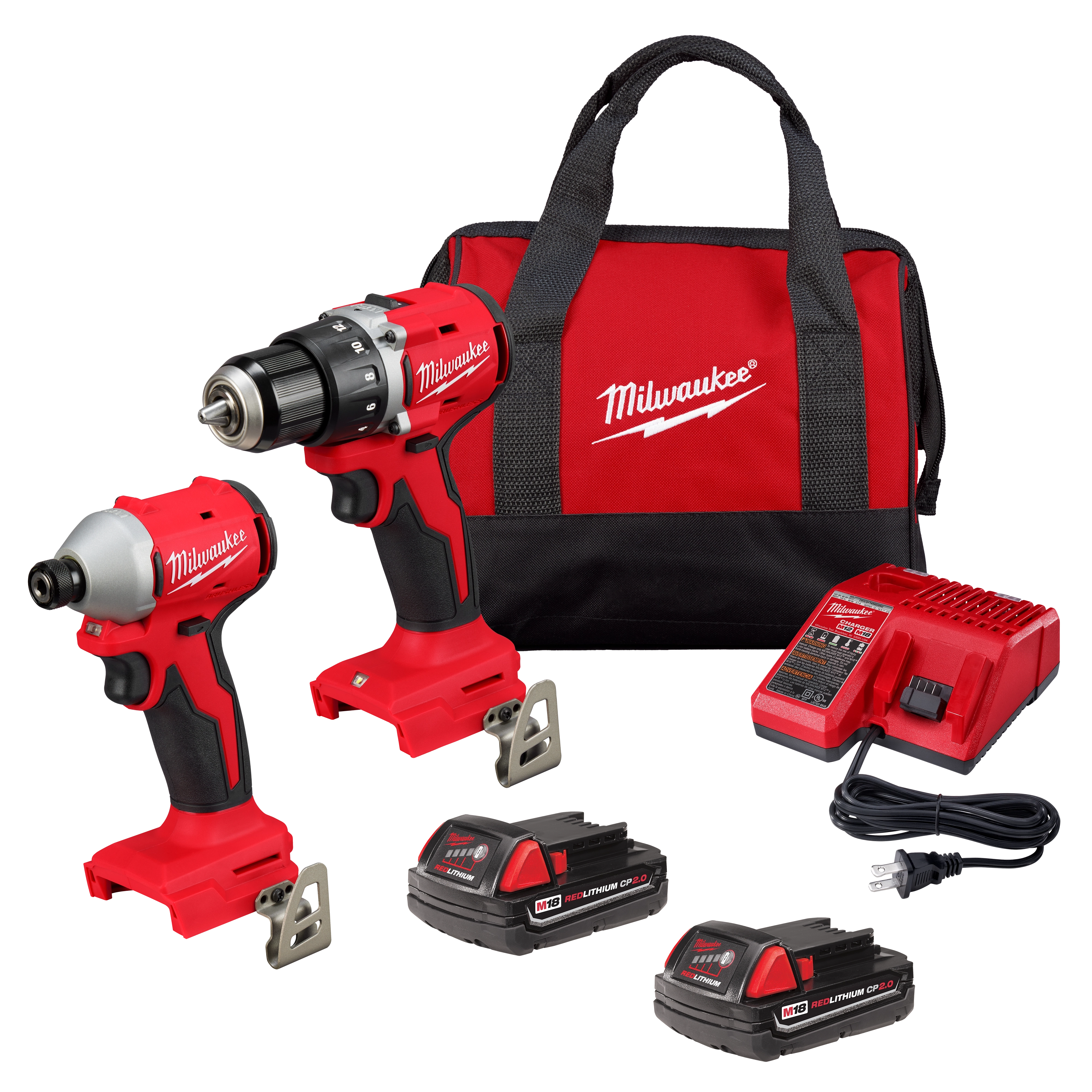 M18™ Compact Brushless 2-Tool Combo Kit | Milwaukee Tool