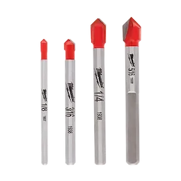 4PC Ceramic Tile & Glass Bit Set | Milwaukee Tool