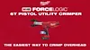 M18™ FORCE LOGIC™ 6T Pistol Utility Crimper (Tool Only), view 16