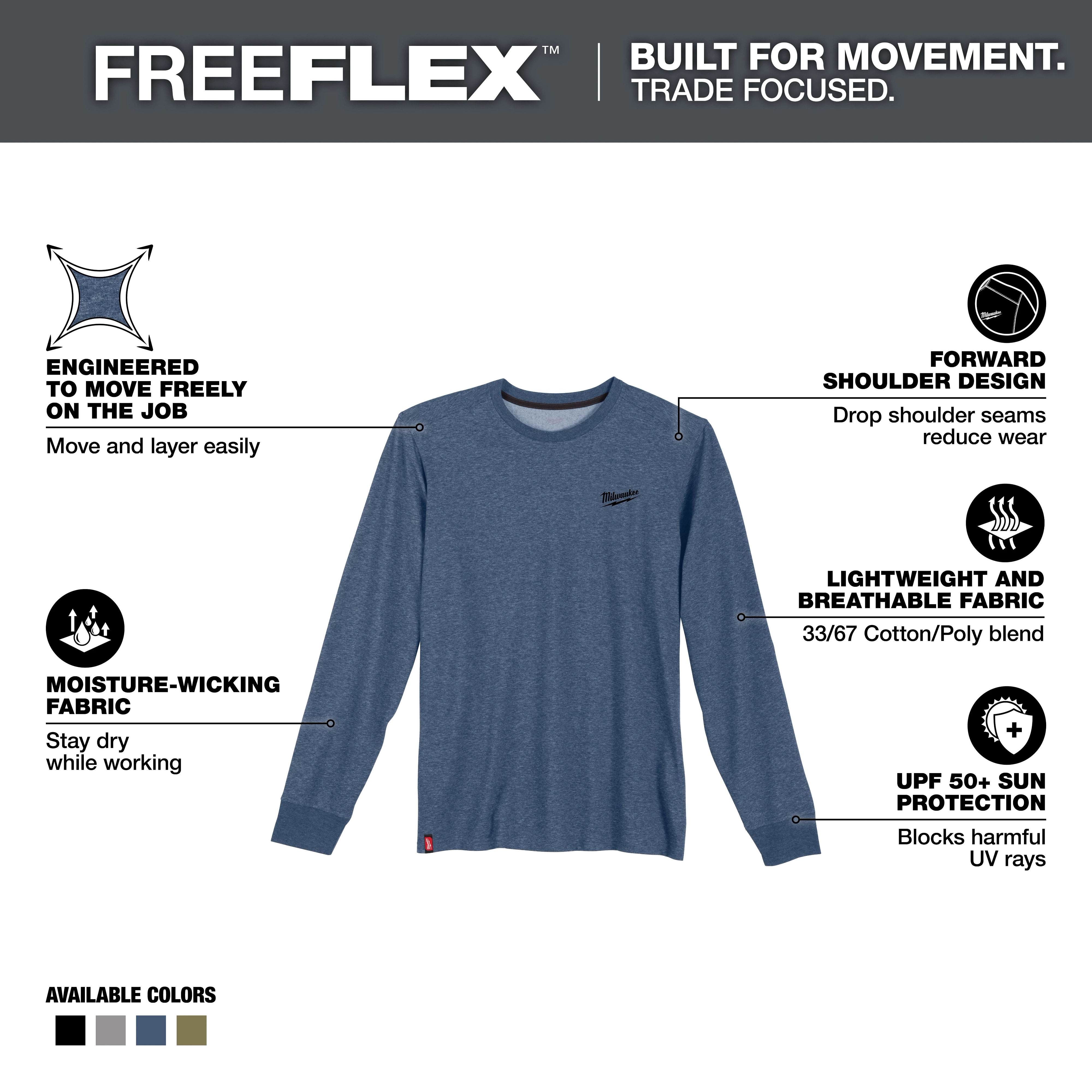 Hybrid Work Tee - Long Sleeve