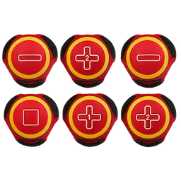 The 6pc 1000V Insulated Slim Tip Screwdriver Set features six red and yellow screwdrivers with various tips labeled 1, 2, and square.