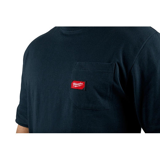 601BL, 601BLS, 601BLM, 601BLL, 601BLXL, 601BLXXL, 601BL3XL - Short Sleeve Heavy Duty Pocket T-Shirt