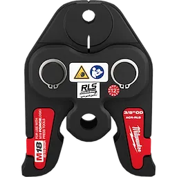 RLS ACR Press Jaws for M18 FORCE LOGIC Press Tools. Black and red press jaws designed for use with specific press tools.